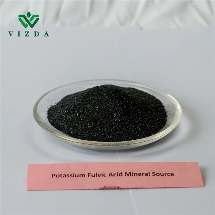Fulvate Fertilizer Mineral Source Potassium Fulvate Powder